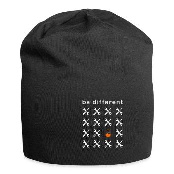 Chemist Chemistry Be Different Laboratory Flask - Jersey Beanie - black - Front