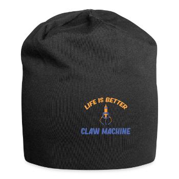 Life Is Better Claw Machine Lover Vending - Jersey-Beanie - Schwarz - Vorne
