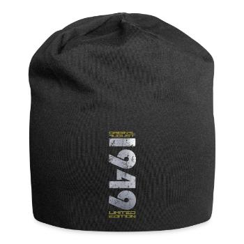 75th Birthday Original August 1949 Born 1949 - Jersey Beanie - black - Front