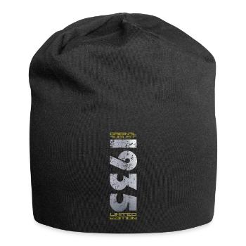 90th Birthday Original August 1935 Vintage 1935 - Jersey Beanie - black - Front