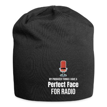Mein Produzent Meint, Ich Hätte Das Perfekte - Jersey-Beanie - Schwarz - Vorne