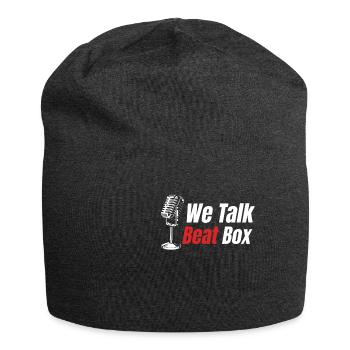 We Talk Beatbox Beatboxing Schlagzeuger Hiphop - Jersey-Beanie - Anthrazit - Vorne