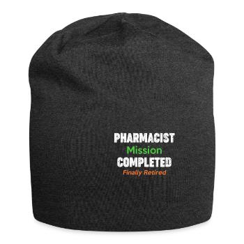 Pharmacist Mission Completed, Propofol - Jersey Beanie - charcoal grey - Front