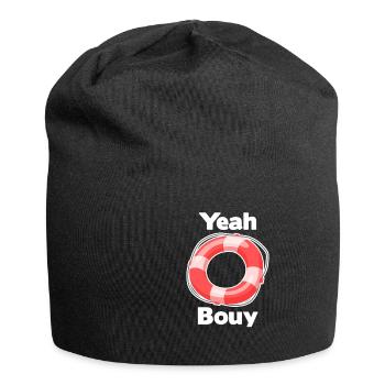 Yeah Bouy Funny Lifeguards Island Waterpolo - Jersey-Beanie - Schwarz - Vorne