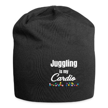 Juggling is my cardio-juggler bartender - Jersey Beanie - black - Front