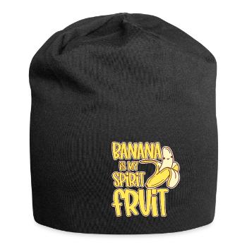 Banana Is My Spirit Fruit 4 - Jersey-Beanie - Schwarz - Vorne