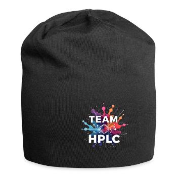 Team HPLC High Performance Liquid Chromatography - Jersey Beanie - black - Front