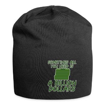 Sometimes All You Need Is A Billion Dollars 6 - Jersey-Beanie - Schwarz - Vorne