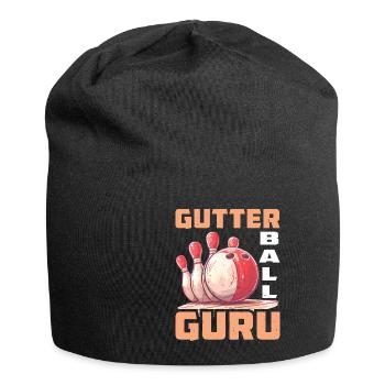Gutter Ball Guru 2 - Jersey-Beanie - Schwarz - Vorne