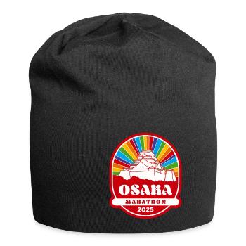 Osaka - Marathon - 2025 - Jersey-Beanie - Schwarz - Vorne