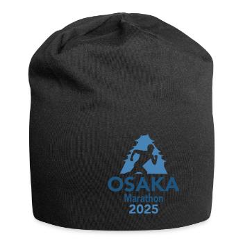 Osaka - Marathon - 2025 - Jersey-Beanie - Schwarz - Vorne