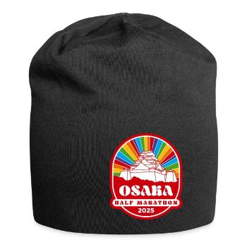 Osaka - Halbmarathon - 2025 - Jersey-Beanie - Schwarz - Vorne
