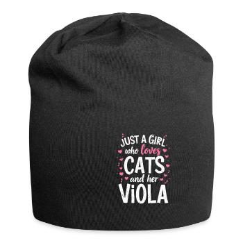 Viola Chat Altiste Chats Amour - Bonnet en jersey - noir - Devant