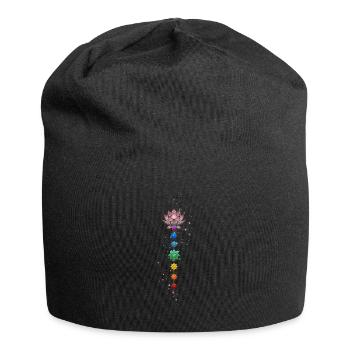 Align your heart with the source. - Jersey Beanie - black - Front