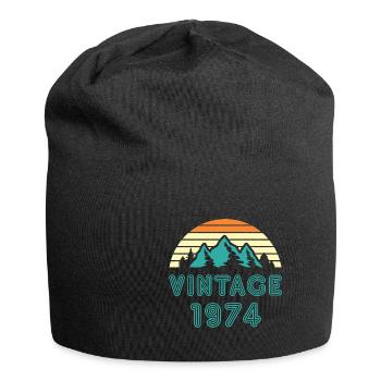 1974 - Jersey-Beanie - Schwarz - Vorne