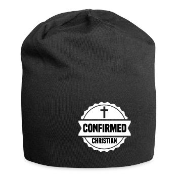 Confirmation catholique Confirmé Ki chrétienne - Bonnet en jersey - noir - Devant