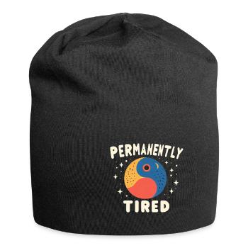 Fatigue permanente 5 - Bonnet en jersey - noir - Devant