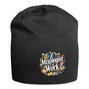 Mixologist At Work 6 - Jersey-Beanie - Schwarz - Vorne