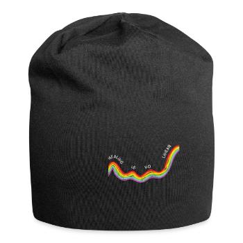 Mental cure Depression encouragement - Jersey Beanie - black - Front