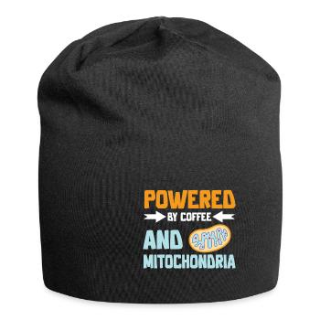 Biologie Lehrer Motiv Naturwissenschaft - Jersey-Beanie - Schwarz - Vorne