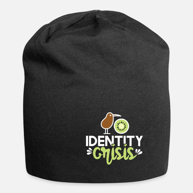 Kiwi Identity Crisis - Jersey-Beanie - Schwarz
