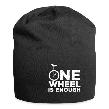One Wheel Is Enough - Jersey-Beanie - Schwarz - Vorne