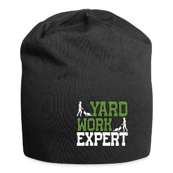 Yard Work Expert 22 - Jersey Beanie - black - Front