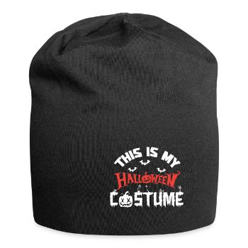 Grusel Halloweenspruch Spruch Halloween - Jersey-Beanie - Schwarz - Vorne