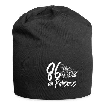 86 On Patience 2 - Jersey-Beanie - Schwarz - Vorne