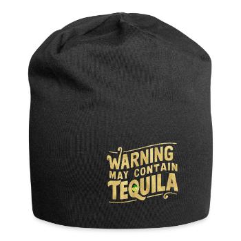 Warning May Contain Tequila 14 - Jersey Beanie - black - Front