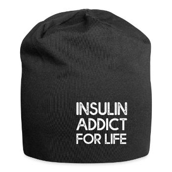 Insulin Addict For Life 2 - Jersey Beanie - black - Front