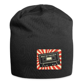 Le meilleur des années 80. Né dans les années 80. - Bonnet en jersey - noir - Devant