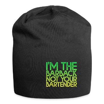 I'm The Barback Not Your Bartender 4 - Jersey Beanie - black - Front