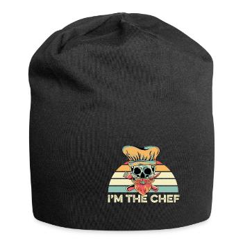 Je suis le Chef Chef Gift - Bonnet en jersey - noir - Devant