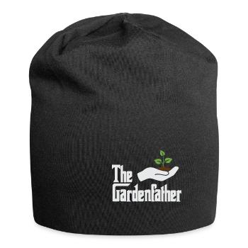 Garten Motiv Gärtner & Gärtnerin Spruch - Jersey-Beanie - Schwarz - Vorne