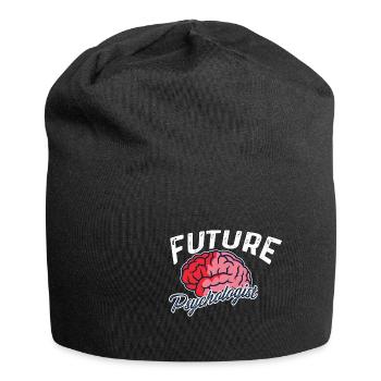 Future psychologist psychology student Gift - Jersey Beanie - black - Front