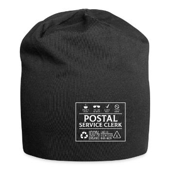 Travailleur des postes Cadeau de travailleur des postes - Bonnet en jersey - noir - Devant