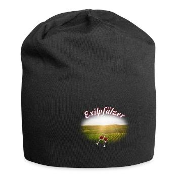 Lustiges Exilpfälzer Pälzer Pfälzer Pfalz Mundart - Jersey-Beanie - Schwarz - Vorne