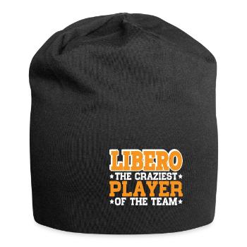 Libero, le joueur le plus fou de l’équipe 3 - Bonnet en jersey - noir - Devant