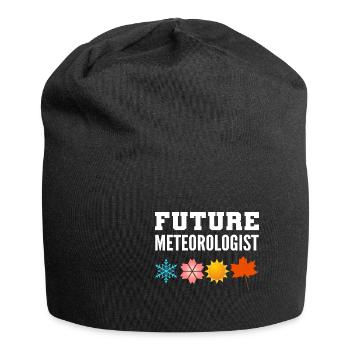 Future Meteorologist Weather Frog Poison - Jersey Beanie - black - Front