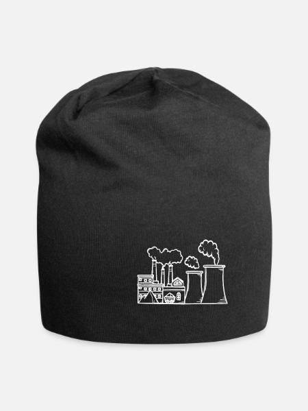 Skitze - Centrale électrique - Bonnet en jersey - noir