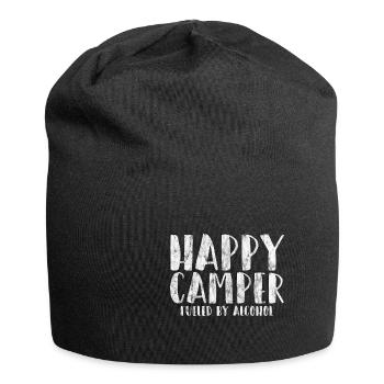 Happy Camper Fueled By Alcohol 3 - Jersey Beanie - black - Front