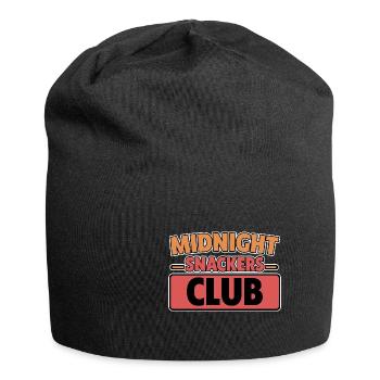 Club des grignoteurs de minuit 2 - Bonnet en jersey - noir - Devant