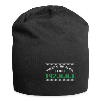 Lustiger Informatiker Spruch, Informatik - Jersey-Beanie - Schwarz - Vorne