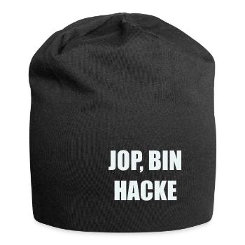 Jop Bin Hacke - Party Shirt - Jersey-Beanie - Schwarz - Vorne