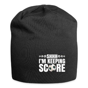 Shhh, I'm Keeping Score 6 - Jersey-Beanie - Schwarz - Vorne