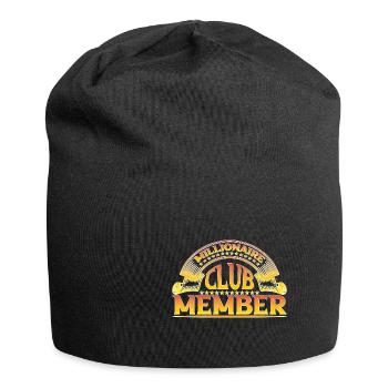 Millionaire Club Member 35 - Jersey-Beanie - Schwarz - Vorne