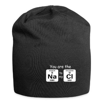Chemie Lehrer Wissenschaftler Chemieker - Jersey-Beanie - Schwarz - Vorne