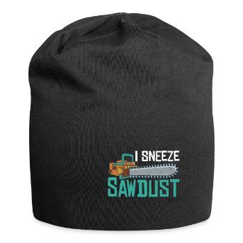 I Sneeze Sawdust 2 - Jersey-Beanie - Schwarz - Vorne