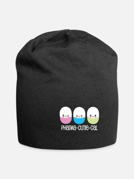 Pharma-Cute-Cal - Bonnet en jersey - noir